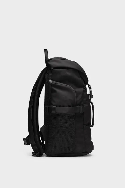 Maison Margiela Black Nylon Small Glam Slam Backpack Black online
